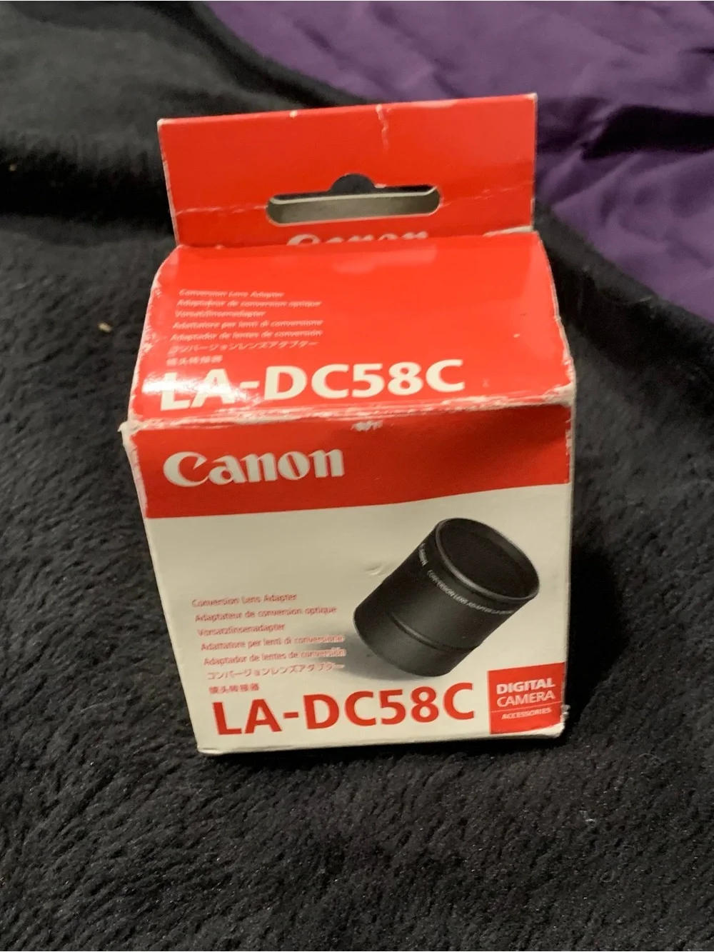 Canon LA-DC58C Conversion Lens Adapter for PowerShot Pro1 – New in Box
